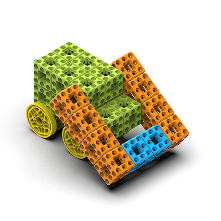 Dźwig z klocków SCUBE